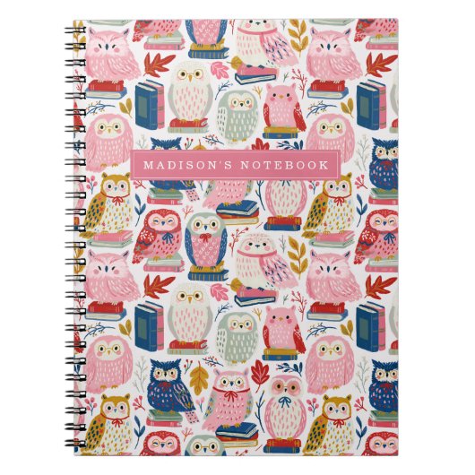 Cahier Chouette Mignonne (Devant)