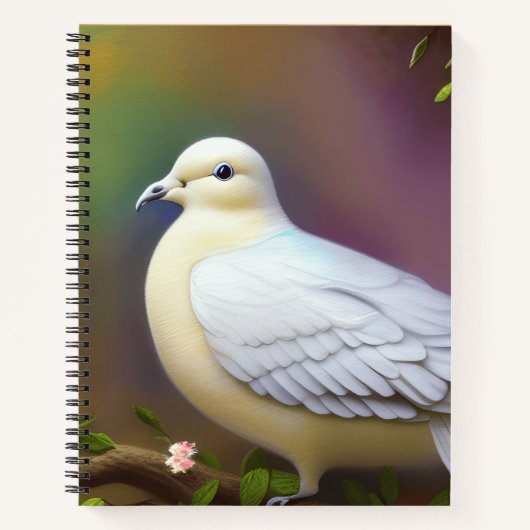 Cahier chrétien Colombe Blanche | Journal de foi e (Devant)