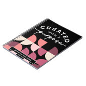 Cahier chrétien créé avec un but (Côté gauche)