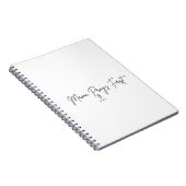 Cahier chrétien maman prie d'abord (Côté Droit)