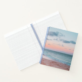 Cahier Ciels de Coucher de Soleil Poétique