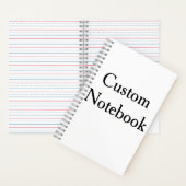 Cahier Classique 5,5" x 8,5" (À l'intérieur)