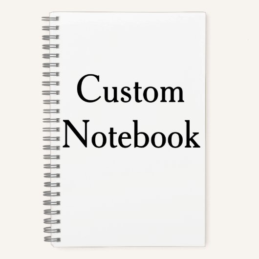 Cahier Classique 5,5" x 8,5" (Recto)