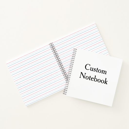 Cahier Classique 8,5" x 8,5" (Intérieur)