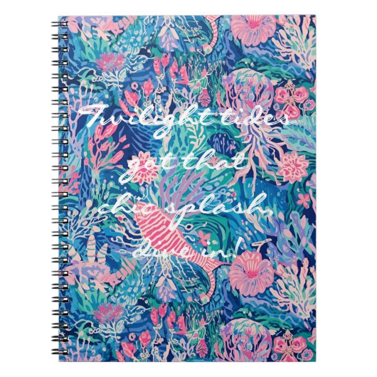 Cahier classique au graphisme élégant (Devant)