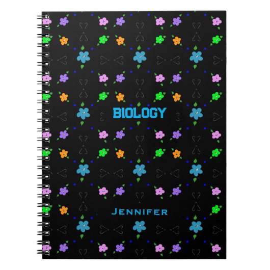 Cahier Classique Blackout Daisy (Devant)
