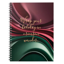 Cahier classique dans un graphique élégant