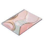 Cahier classique dans un graphique élégant (Côté gauche)