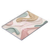 Cahier classique dans un graphique élégant (Côté gauche)