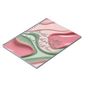 Cahier classique dans un graphique élégant (Côté gauche)