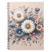Cahier Classique | Élégant Papeterie Florale Cadea (Devant)