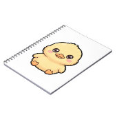 Cahier Classique Spirale Bébé Canard Mignon (Côté gauche)