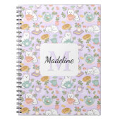 Cahier Classique Thé & Chats Littéraires (Devant)
