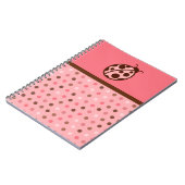 Cahier coccinelle rose (Côté gauche)