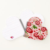 Cahier Cœur Baiser Cerise (Intérieur)