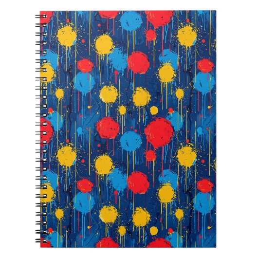 Cahier Color Splash Cadeau de journal intime d'art (Devant)