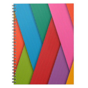 Cahier Coloré Abstrait