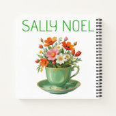 Cahier coloré personnalisé (Dos)