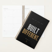 Cahier Construit Différemment | Motivation Minimal (Devant avec enveloppe)