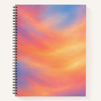 Cahier Coucher de Soleil Enchanté | Ciel Pastel Co