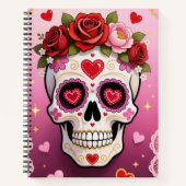 Cahier Crâne de Sucre de la Saint-Valentin (Devant)