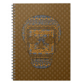 Cahier Crâne d'Halloween (Devant)