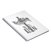 Cahier Croix Florale Il Est Ressuscité (Côté Droit)