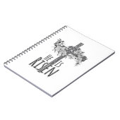 Cahier Croix Florale Il Est Ressuscité (Côté gauche)
