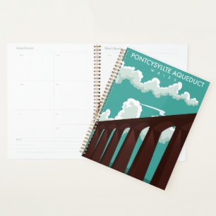 Cahier d'affiche de voyage Viaduc de Leaderfoot Éc