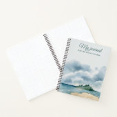 Cahier d'ambiance de plage | Journal côtier (Intérieur)