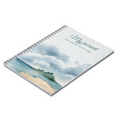 Cahier d'ambiance plage | Journal côtier (Côté gauche)