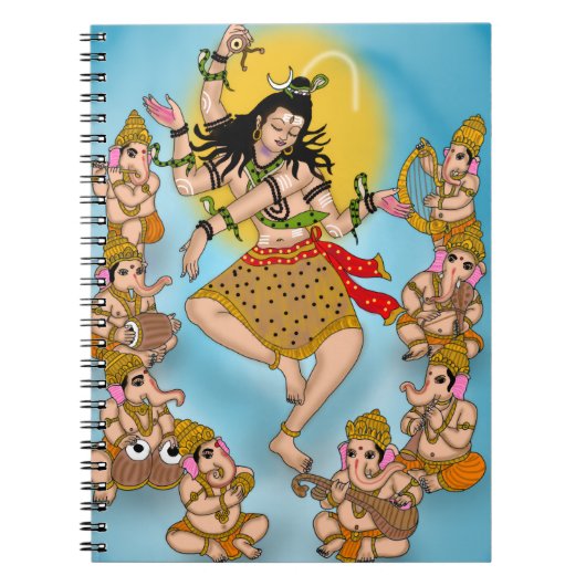 Cahier Dancing Shiva (Devant)