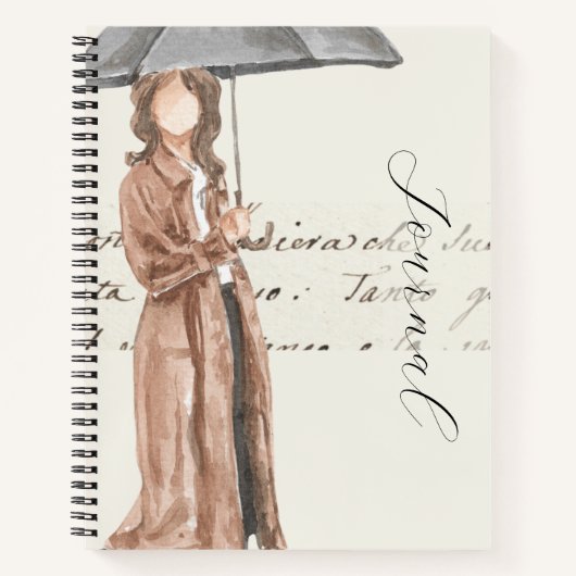 Cahier Dark Academia (Devant)