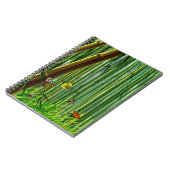 Cahier d'art bambou et papillon 1 (Côté gauche)