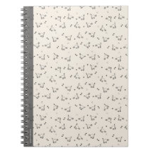 Cahier d'art en ligne minimaliste chat beige doux