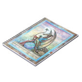 Cahier d'art fantastique de fée et de dragon (Côté gauche)