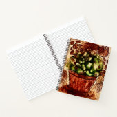 Cahier d'art Splash Café – Grain de café vibrant W (Intérieur)