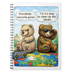 Cahier d'art urbain PowerOf3Brand « Little Visiona