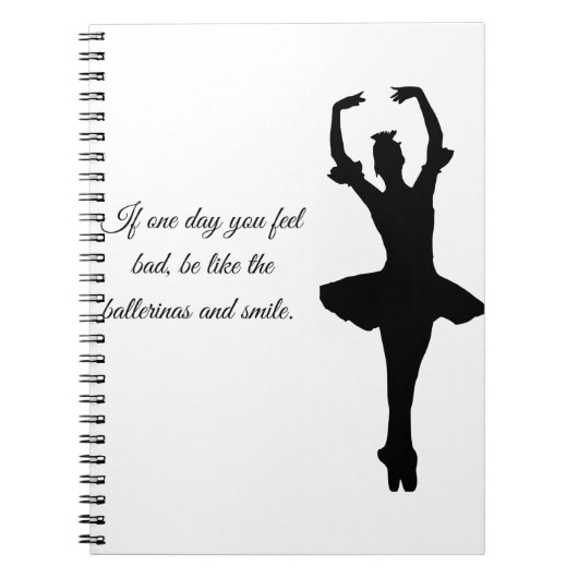 Cahier de ballerine (Devant)