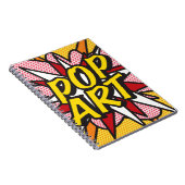 Cahier de bande dessinée rétro d'art POP moderne (Côté Droit)