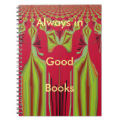 Cahier de bons livres (Devant)