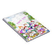 Cahier de bonshommes de neige de Noël (Côté Droit)