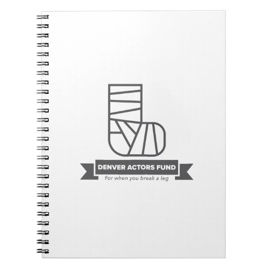 Cahier de cadeaux du Denver Actors Fund (Devant)
