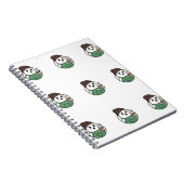 Cahier de café fantôme mignon (Côté Droit)
