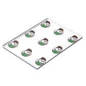 Cahier de café fantôme mignon (Côté gauche)