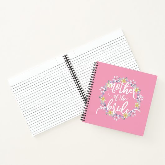 Cahier de calligraphie pour la mère de la mariée | (Intérieur)