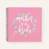 Cahier de calligraphie pour la mère de la mariée | (Devant)