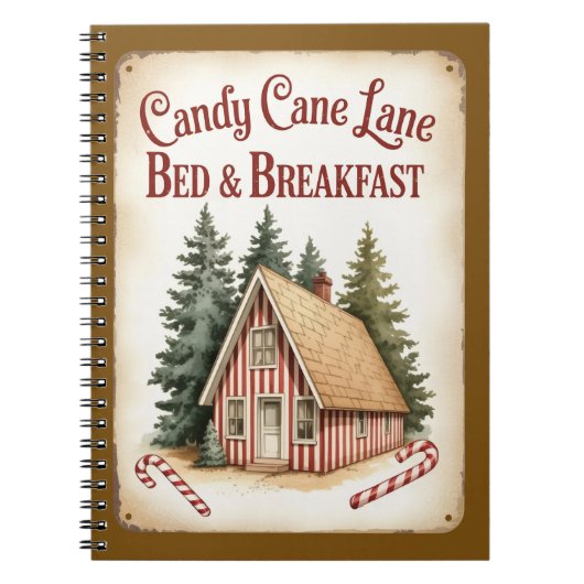 Cahier de Candy Cane Lane (Devant)