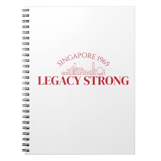 Cahier de célébration Majulah Singapura (Devant)