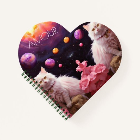 Cahier de chat pour les amoureux des chats (Devant)